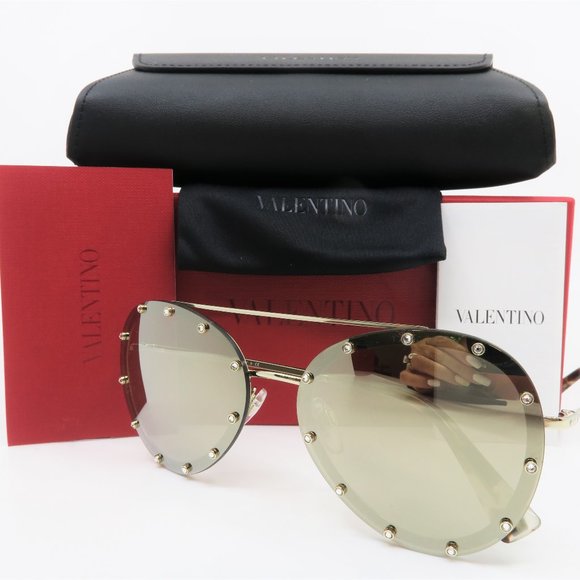 Valentino Gold Aviator Mirror  VA 2013 3003/5A 58m - Picture 2 of 10